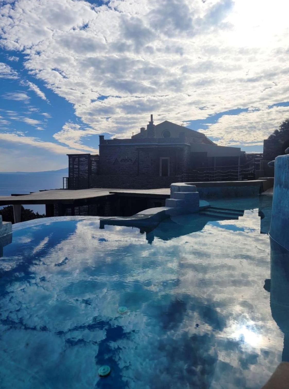 Aegean Castle Andros - Adults Only Aparthotel Agia Eleousa Exterior photo